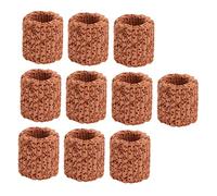 BESPORTBLE 10pcs Ceramic Media Filter for Aquariums Plant Fixing for Fish Tanks Pottery Design for Easy Decoration and Healthy Aquatic Environment Random Style