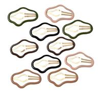 BESPORTBLE 10pcs Cloud-shaped Hair Clips Non-slip Snap Barrettes for Women Multi-color Hair Accessories for Stylish Hairstyles and Secure Hold