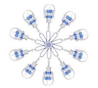 BESPORTBLE 10pcs Colorful Mini Claw Machine Pendants Plastic Keychain Charms for Bags and Keyrings Accessories with Bright Colors for Enhanced Enjoyment