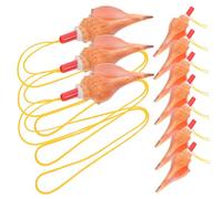 BESPORTBLE 10pcs Decorative Conch Whistle with Lanyard Natural Sea Shell Horn for Functional Themed Noise Maker for Travel Birthday Party Favors Home and Beach Decor