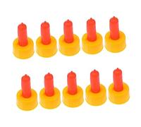 BESPORTBLE 10Pcs Durable Sheep Milk Bottle Nipples Bite Feeding Pacifiers for Lambs Goats and Animals Easy to Clean Livestock Feeding
