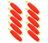 BESPORTBLE 10Pcs Fishing Floats Sea Fishing Buoy High Density for Outdoor Angling Easy to Use and Durable Fishing Accessories