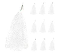 BESPORTBLE 10pcs Fishing Net Sticky Fishnet Kit Durable Construction Portable Fish Catching Supplies with Ergonomic Handle for Outdoor and Professional Use
