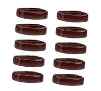 BESPORTBLE 10pcs Genuine Leather Watch Strap Watch Hoops Band Wear-resistant Portable Replacement Accessory for Men