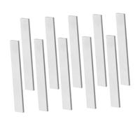 BESPORTBLE 10pcs Guitar Bone Nut Blank for Electric Bass Classical Guitar Supplies Accessories Bone for Acoustic Nut Replacement