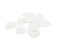 BESPORTBLE 10pcs Guitarist Essential Stainless Steel Picks Electric Guitar Plectrums Fingertip Protectors Compact Lightweight for Guitar Lovers