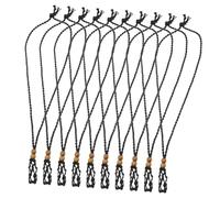 BESPORTBLE 10pcs Handmade Adjustable Pendant Necklace Cage Cord Handwoven Crystal Stone Holder for DIY Jewelry Making Unique Artistic Design for Raw Quartz and Natural Stones