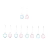 BESPORTBLE 10pcs Hanging Feeder for Hamsters and Animals Design Space-saving Container for Pasture Grass Stress Relief and Playtime
