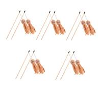 BESPORTBLE 10pcs Interactive Cat Teaser Stick Funny Kitten Plaything for Indoor Cats Scratch-resistant Octopus for Engaging Pet Interaction and Reducing Bad Biting Behavior