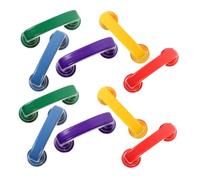 BESPORTBLE 10pcs Interactive Phonics Whisper Phones for Kids, Plastic Pretend Phone Receivers with Auditory Feedback for Language Skills and Reading Practice in Classroom and Kindergarten