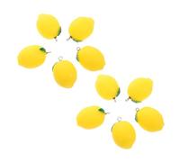 BESPORTBLE 10pcs Lifelike Fruit Pendants for Jewelry Making Keychains Bracelets Earrings and DIY Crafts Add Tropical Hawaiian Vibes to Your Accessories