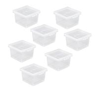 BESPORTBLE 10pcs Mini Reptile Container with Ventilated Design for Safe Breeding and Feeding Convenient Creeper House for Reptiles Eco-friendly and Portable Nest