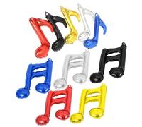 BESPORTBLE 10Pcs Music Note Foil Balloons Shiny Musical Notes Decorations for Birthdays Music Festivals and Themed Parties Party Supplies for Music Lovers and Events