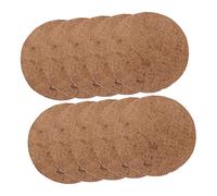 BESPORTBLE 10pcs Natural Pigeon Egg Nest Pads Bird Nest Mats for Pigeon Parrot and Pets Breathable and Moisture-resistant for Nesting and Breeding