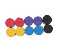 BESPORTBLE 10pcs Non-slip Drumstick Wrap Tapes Pu Sweat-absorbent Drum Stick Bands Shockproof Design, Suitable for Electronic Drum and Outdoor Sports Like Tennis and Badminton