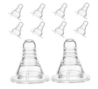 BESPORTBLE 10Pcs Novelty Beer Bottle Nipple Caps Food Grade Drink Accessories for Parties Versatile Beverage Use Fun Gathering Essential for Beer Juice and More