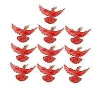 BESPORTBLE 10pcs Peace Dove Brooch Pins Metal Bird Badge with Olive Branch Lapel Accessories for Women Jackets Bags Scarves Stylish Symbol of Harmony and Goodwill
