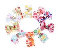 BESPORTBLE 10pcs Pet Hair Bows Dog Hair Bowknot Double-layer Bow Grooming Accessories Mixed Styles Suitable for Cats and Use