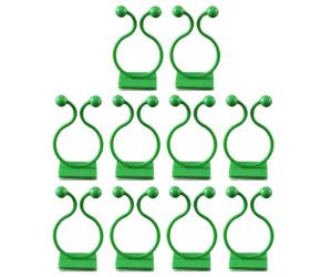 BESPORTBLE 10pcs Plant Clips Wire Holders Closet Hooks for Wall Clip Holder Cord Holders Climbing Plant Support Vine Plant Climbing Hooks Self-Adhesive Vines Clip Wire Fixing Wall Sticky Hook