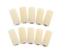 BESPORTBLE 10PCS Pool Cue Replacement Tips Ferrules for Billiard Sticks Durable Copper Screw Accessories for Enhanced Performance and Precision