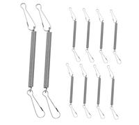 BESPORTBLE 10pcs Portable Spring Fastener Stainless Steel Clip for Small Animal Cages Secure Water Bottle Dispenser Holder for Rabbit Hamster Habitat