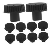BESPORTBLE 10Pcs Potentiometer Control Knobs for Guitar Durable Volume Caps Easy to Install Replacement for Electric Bass Guitar High Sturdy Material