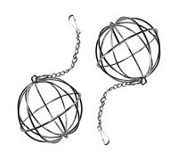 BESPORTBLE 10pcs Rabbit Feeder Balls Hanging Hay Racks for Bunnies Guinea Pigs Chinchillas Design Great for Feeding and Playtime