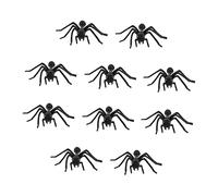 BESPORTBLE 10Pcs Realistic Fake Simulation for Halloween Party Pranks April Fool's Day Props Lifelike Ant Figurines for Scary Surprises and Decorations