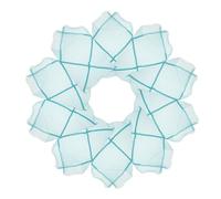 BESPORTBLE 10pcs Reusable Crab Mesh Storage Bags Breathable Produce Bags for Seafood Fruits Vegetables Portable Lightweight Design for Home Garden Market Use