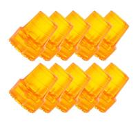 BESPORTBLE 10pcs Rubber Walking Stick Tips for Sticks and Crutches, Yellow Non-Slip Replacement Ends with Easy Installation and Removal, Improving Support and Stability for Outdoor Use
