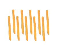 BESPORTBLE 10pcs Simulation French Fries Lifelike Artificial Faux French Fries Display Model for Kitchen Decoration Photography Props and Restaurant Displays Safe Material