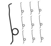 BESPORTBLE 10pcs Stainless Steel Torsion Springs for Cassette Recorder Trigger Button Spring Metal Replacement Controller Parts for Assembly