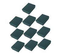 BESPORTBLE 10PCS Stylish Jewelry Storage Boxes Green Cardboard with Sponge Protection for Necklaces Earrings Studs Chic Jewelry Packaging Organizer