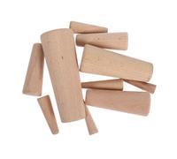 BESPORTBLE 10pcs Tapered Wooden Emergency Plugs for Boats Yachts Conical Log Plugs for Water Blockage Versatile Kayaking Accessories to Stop Leaks Fill