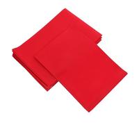 BESPORTBLE 10pcs Thickened Blank Red Captain Armbands for Outdoor Team Sports Sleeves for Student Parade Organizers DIY Armband Accessories