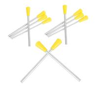 BESPORTBLE 10pcs Triangle Percussion Instruments with Durable Iron Sticks and Hammers Beginner Friendly Music for Family Performance