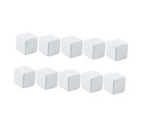 BESPORTBLE 10pcs Turtle Calcium Blocks Essential Molar Calcium for Tortoises and Water Turtles Mineral Enrichment for Healthy Aquatic Environments for Reptile Nutrition and Tank Stability