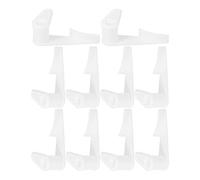 BESPORTBLE 10pcs Universal Ceiling Lamp Shade Clips Plastic Buckle for LED Light Fixtures, Easy Install Lampshade Holder Clips with Secure Fastening and Elegant Craftsmanship for Home Lighting