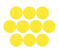 BESPORTBLE 10pcs Yellow Pet Colored Film Sheets for Spot Lamps Smooth Cutting Edge and Easy Storage, for Sunset Mood Lights and Photo Gels Lighting Effects