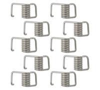 BESPORTBLE 10pcs Zinc Coated Platform Leveling Springs for 3d Printer Heatbed and Extruder Idler Arm, Universal Compatibility High Torque and Anti-wobble Features for DIY and Repair