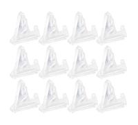 BESPORTBLE 12 Pcs Coin Display Stands, Mini Medal Easel Holders, Tripod Display Racks for Coins, Medals, Badges, Small Plates and Collectibles Exhibition