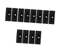 BESPORTBLE 12 pcs Dumbbell Holder Brackets Dumbbell Rack Stand Prevents Rolling Protects Floor for Home Gym Equipment Organization