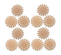 BESPORTBLE 12 Pcs Paper Basket Making Forms Kit for Beginners, Creative Hand Weaving Supplies with Unique Khaki Basket Shapes, for Children Crafting, Enhancing Hand-Eye Coordination and Home