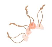 BESPORTBLE 12 pcs Pink Salt Lick Blocks for Horses Goats Deer Livestock Natural Mineral Individual for Healthy Feeding and Easy Consumption