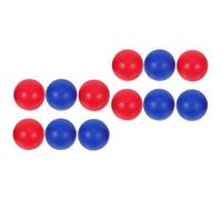 BESPORTBLE 12 Pcs PU Beach Paddle Balls Replacement for Outdoor Beach Paddle Ball Game Impact Resistant for Beginners and Group and Blue