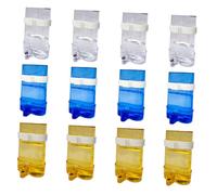 BESPORTBLE 12-Piece Automatic Bird Feeder and Water Dispenser for Parrots Large Capacity Dual Function Hanging Design Easy Installation
