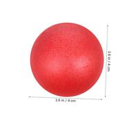 BESPORTBLE 120 Pcs Colored Table Tennis Balls Plastic Bouncy Balls for Party School Activities Hand Eye Coordination Training in White Red and Blue