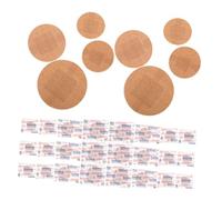 BESPORTBLE 120pcs Breathable Round Spot Fabric Fingertip Plasters with Ergonomic Design for Joints Comfortable Fit Flexible Skin Friendly Wound Protection Portable Outdoor Travel Essentials