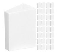 BESPORTBLE 120pcs Miniatures Blank Books: Dollhouse Opening Books - Tiny Blank Notebook for Dollhouse Mini Library DIY Crafts - Bookshelf Accessories