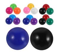 BESPORTBLE 120pcs Solid Color Replacement Balls for Math Games Chinese Checkers and Marble Run Educational Activities and Interactive